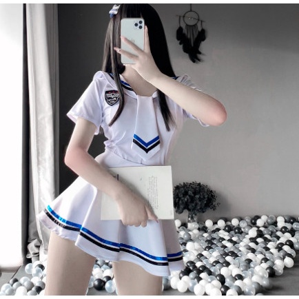 Cosplay sexy nữ sinh, đồ ngủ hóa trang học sinh anime quyến rũ gợi cảm CP010