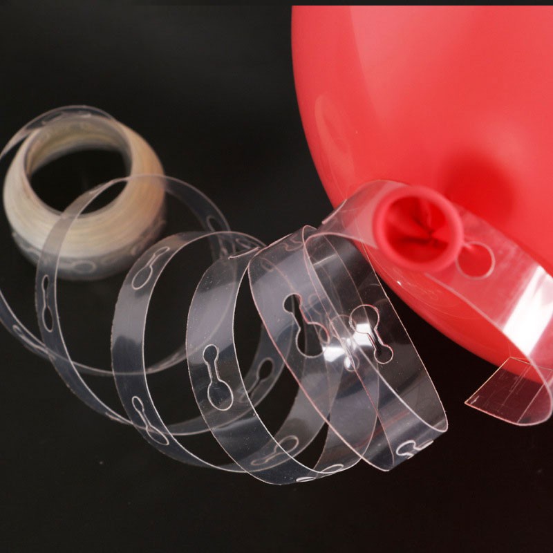 1 Thanh Treo Bằng Nhựa PVC Trong Suốt / Dây Xích Kết Nối Bong Bóng Cho Siêu Thị