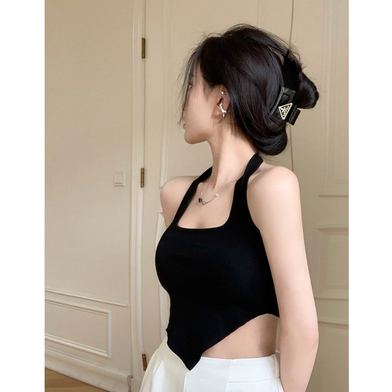 Áo tròng cổ yếm vạt nhọn - A4TC