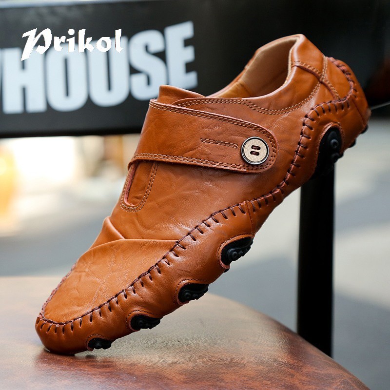 Men's luxury cowhide loafers