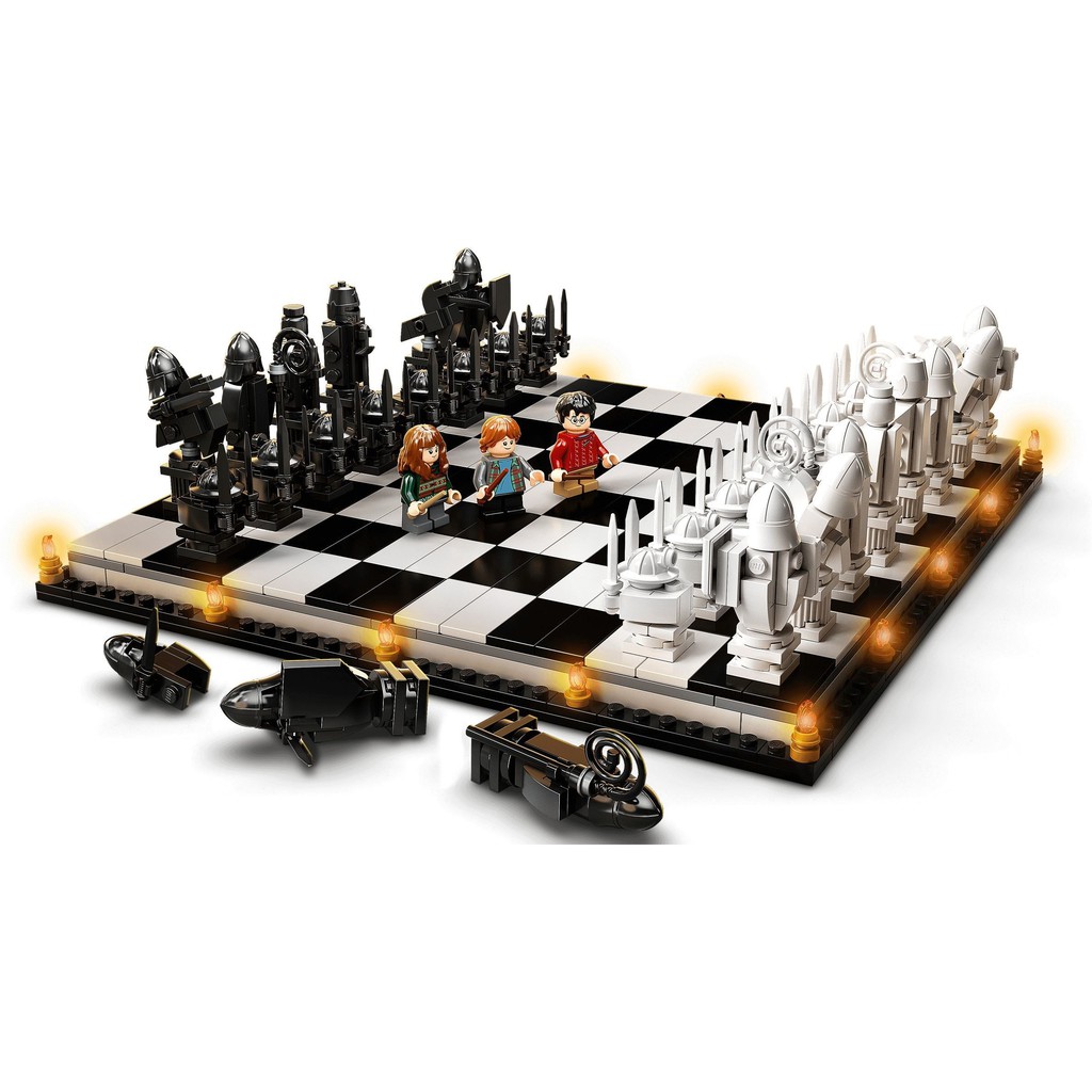 76392 Đồ chơi lắp ráp Iego Hogwarts™ Wizard’s Chess - Bộ cờ Harry Potter