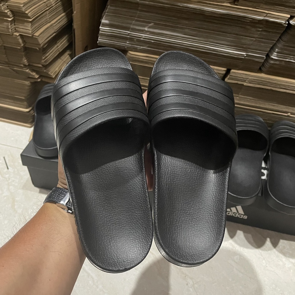 DÉP ADIDAS ADILETTE SHOWER ALL BLACK - ĐI NƯỚC THOẢI MÁI