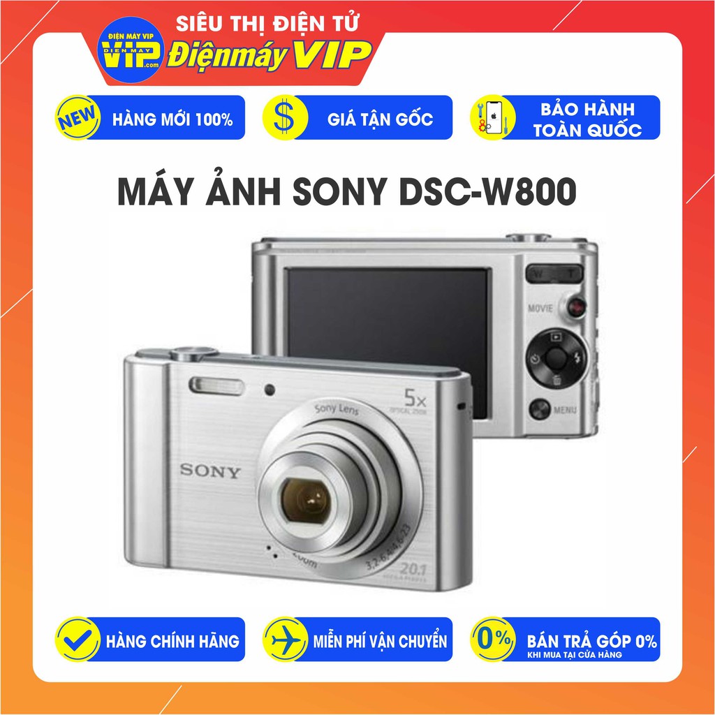 Máy ảnh SONY DSC-W800 - Hàng chính hãng