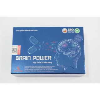 HOẠT HUYẾT DƯỠNG NÃO BRAIN POWER giảm các triệu chứng hoa mắt, chóng mặt, đau đầu.