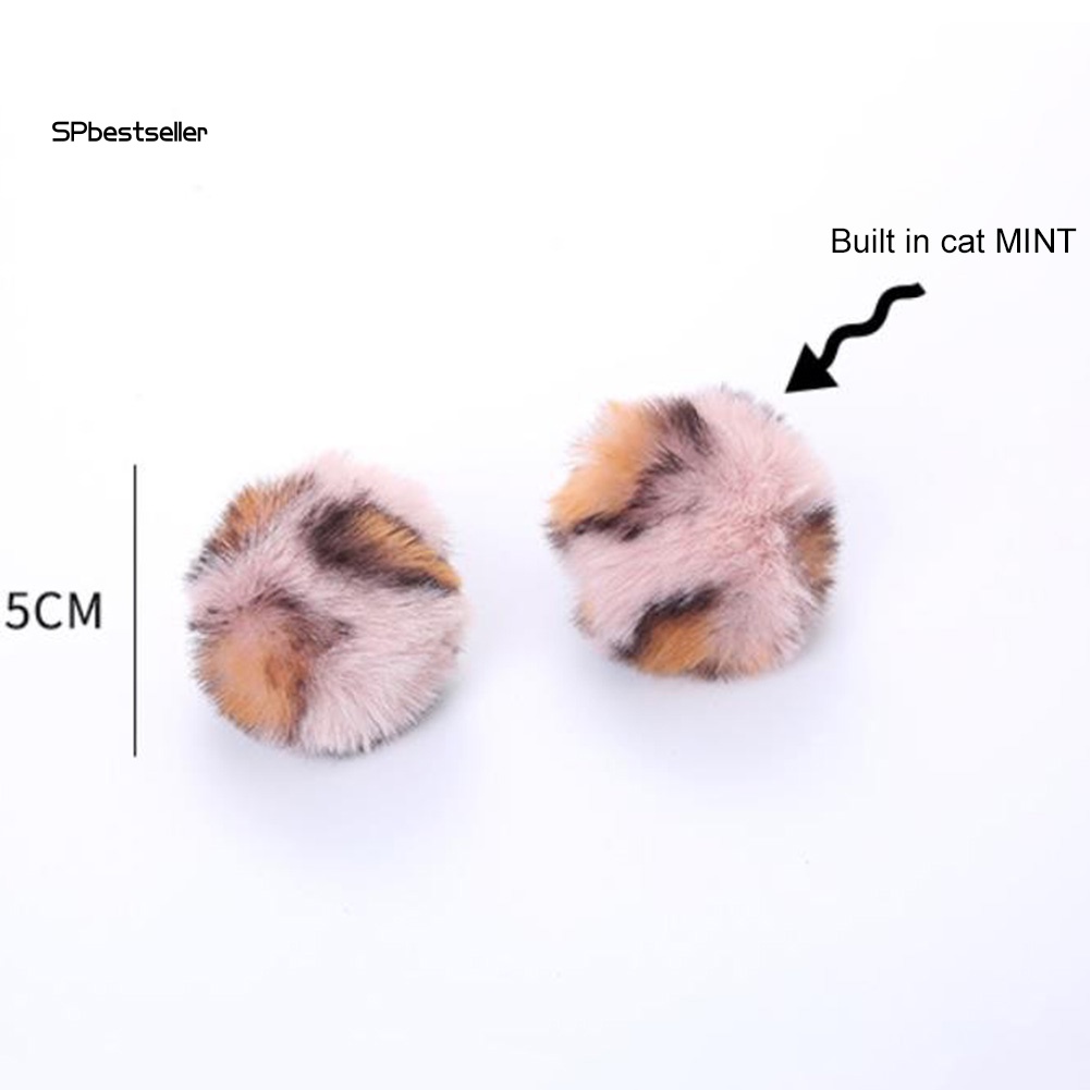 Bóng Đồ Chơi Nhồi Bông Catnip Chống Cắn Tương Tác Cho Mèo