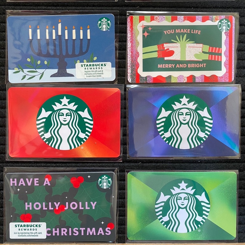 Thẻ Starbucks US Xmas - Phiên bản giáng sinh 2021