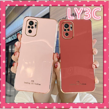 Ốp Điện Thoại Silicone Mềm Mạ Điện LY3C Cho Redmi Note 10 PRO / Note 10 / Note 10s / Note 8 PRO / Poco M3 PRO 5g / Note 9 PRO