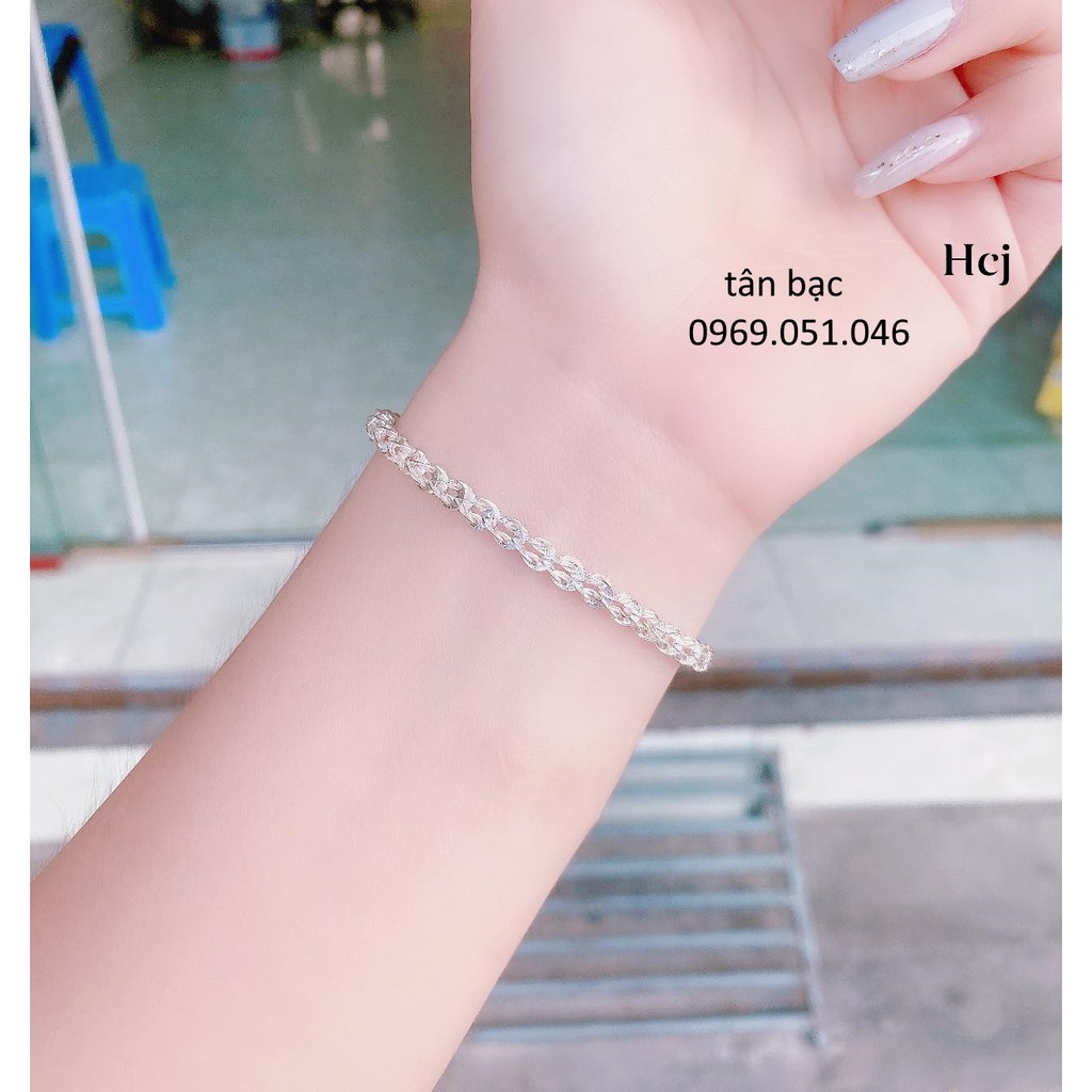 Lắc tay bạc 925 , dáng đuôi phụng vòng tay nữ , bạc chuẩn 100% , rất sáng đẹp