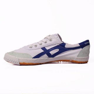 Giày Thượng Đình Vá Mũi Trắng Sọc Xanh