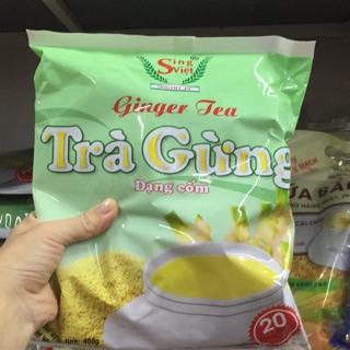 Trà gừng dạng cốm