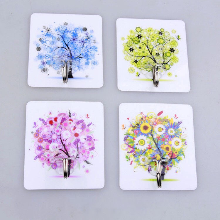 Combo 10 móc dán tường 3D Siêu Dính, Siêu chắc chắn