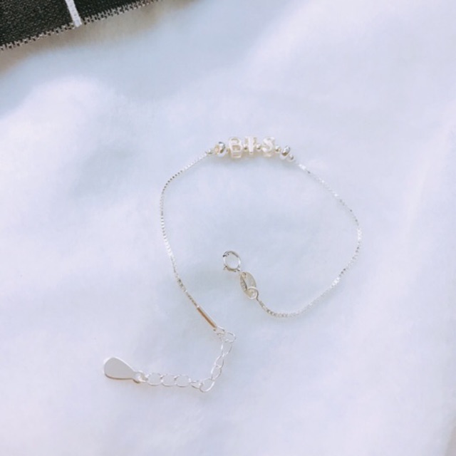 Lắc tay bạc BTS - Lắc đeo tay nữ NQ Jewelry