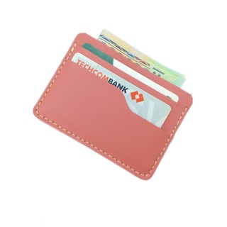 Ví đựng thẻ atm, ví đựng namecard màu hồng