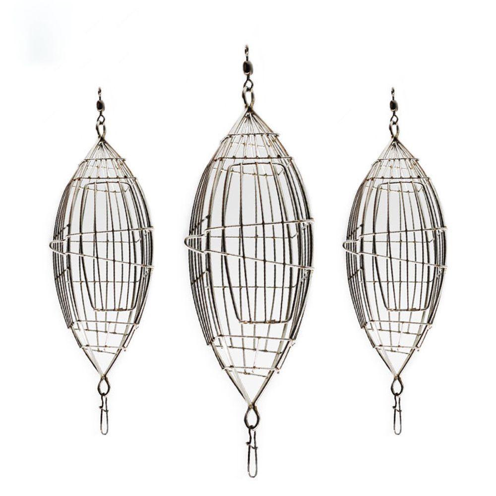 IVORY 1 Lồng Đựng Mồi Câu Cá Bằng Thép Không Gỉ