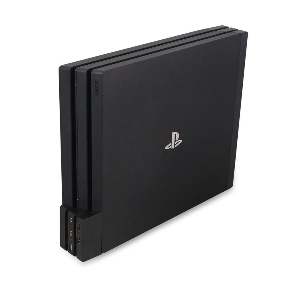 DOBE 2in1 Turbo Cooler 5 Ports High Speed USB HUB For PS4 Pro Sensor Temperature Controlled Cooling Fan And Adapter Charger Controller