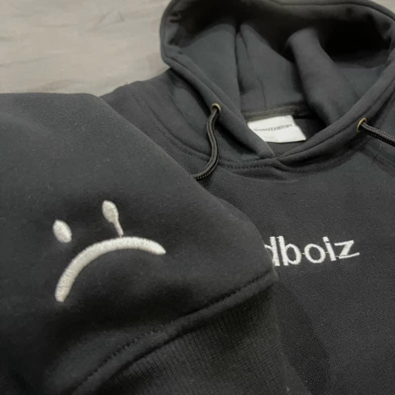 Áo Hoodie Sadboiz - Khoác Nỉ Ngoại Unisex Kiểu Hàn Quốc Đẹp - FREESHIP ĐẸP -Chống Nắng Nam Nữ Có Nón Mũ 2 Lớ