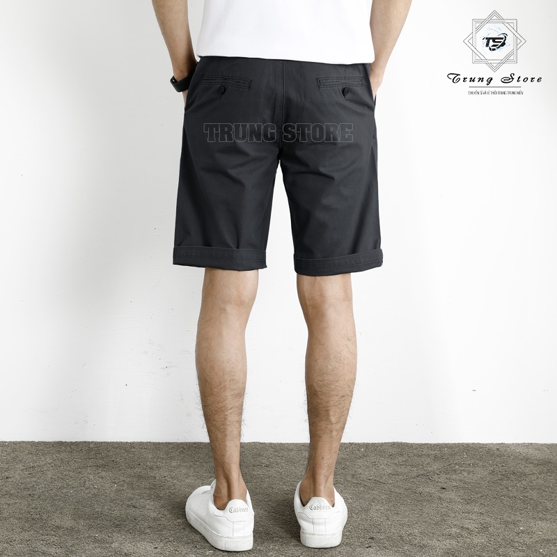 [FORM RỘNG] Quần Short KAKI CAO CẤP Nam Basic (7 màu), Vải KAKI Dày Dặn, Co Giãn, Thoải Mái, Dễ Phối Đồ