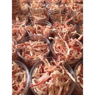 Mực xé hấp nước cốt dừa( loại 1) 250gr