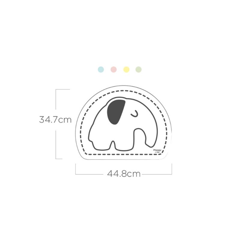 [Combo mua 2 giảm 2%] Tấm lót cho bé ăn dặm bằng silicon | PHANPY