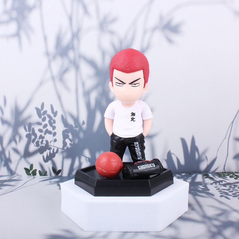 Set 5 Mô Hình Nhân Vật Phim Hoạt Hình SLAM DUNK Bằng PVC