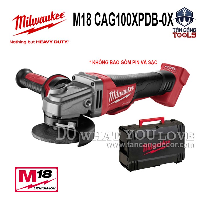 MÁY MÀI GÓC MILWAUKEE CAG100XPDB-0