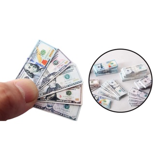 Mô hình tiền giấy Dollar đô la USD, Châu Âu Euro cho mô hình kích thước