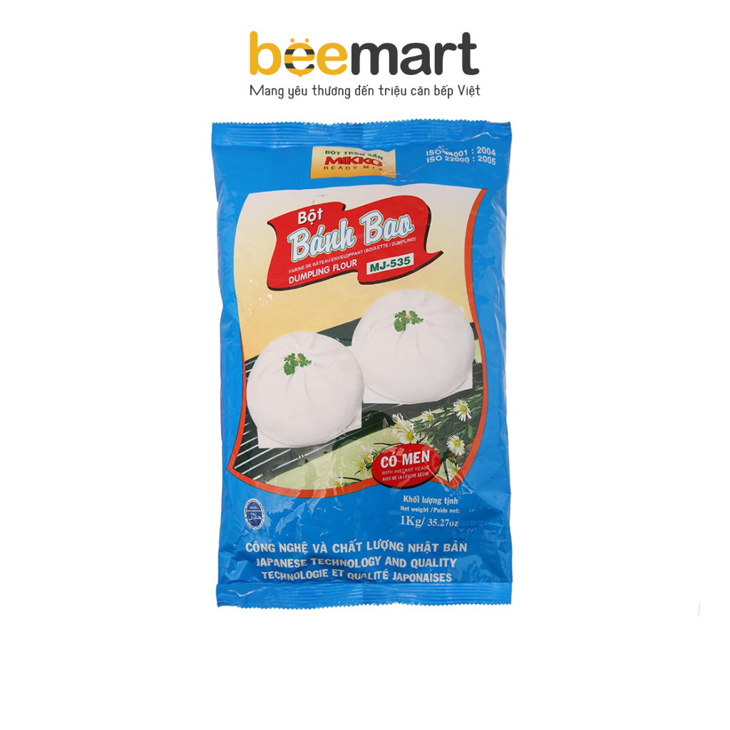 Bột làm bánh bao Mikko 1kg