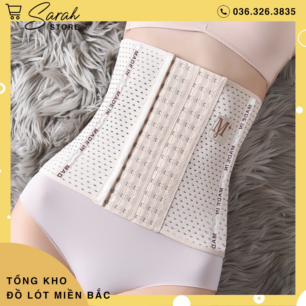 Đai nịt bụng thông hơi chống cuộn chữ M+
