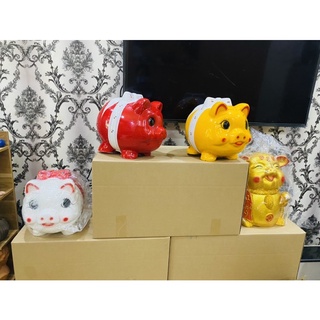 Heo đất tiết kiệm hình trâu vàng