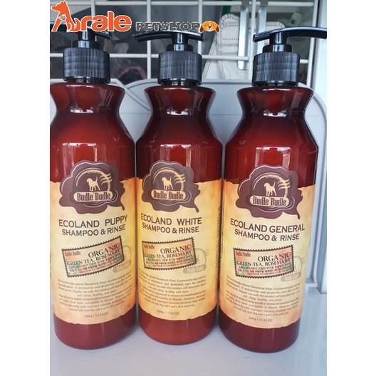 Sữa tắm/ Dầu gội và xả chó lông trắng Budle'Budle [ 500ml ] (NK Hàn Quốc)