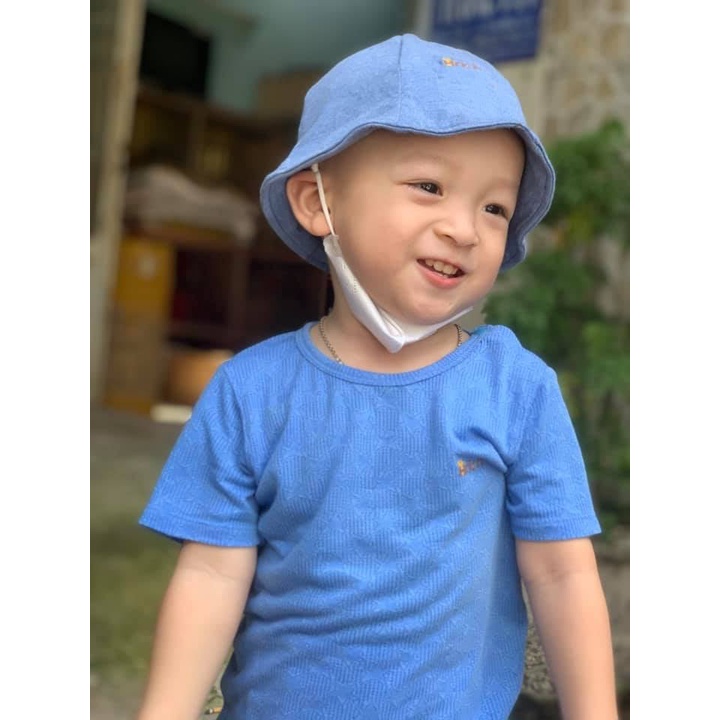 Mũ/ Nón em bé vải Sợi tre SIZE LỚN