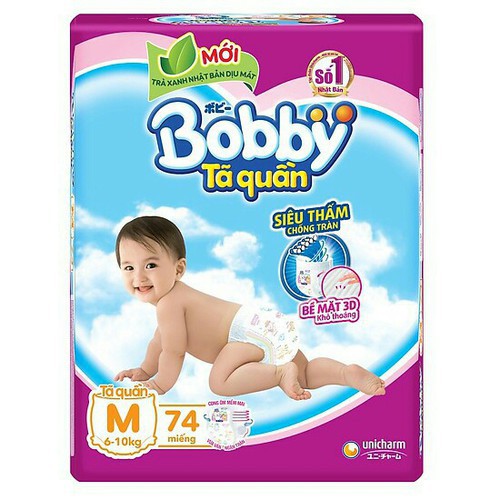 TÃ QUẦN BOBBY M74,L68,XL62,XXL56 MỚI NHẤT 2019