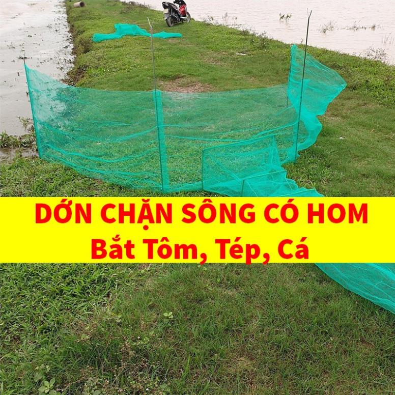 Dớn Chặn Sông Có Hom, Đăng Chặn Suối Bắt Tôm, Tép Cá