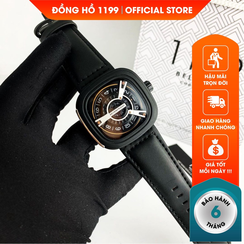 [QUÀ TẶNG]  Đồng Hồ Nam - Đồng Hồ Dây Da Chống Nước Chống Xước Máy Chuẩn Chất Liệu Thép Đặc 9214SD - 1199 Watches | BigBuy360 - bigbuy360.vn