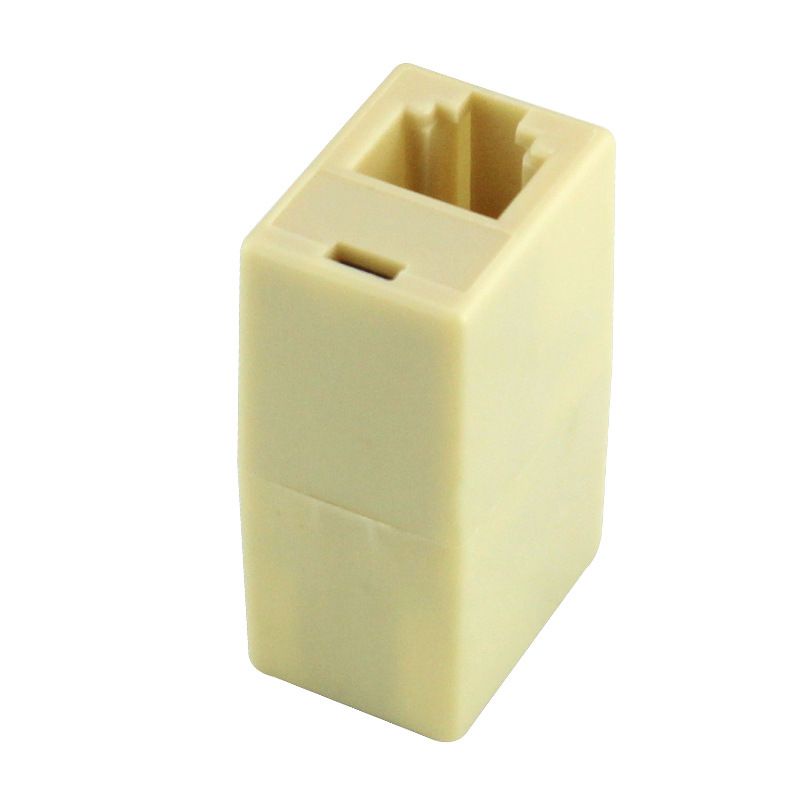 Đầu nối dây điện thoại RJ11 1 ra 1 , đầu nối 1-1 cáp điện thoại RJ11