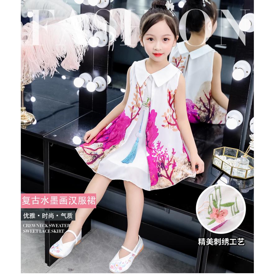 Đầm hoa dễ thương cho bé gái