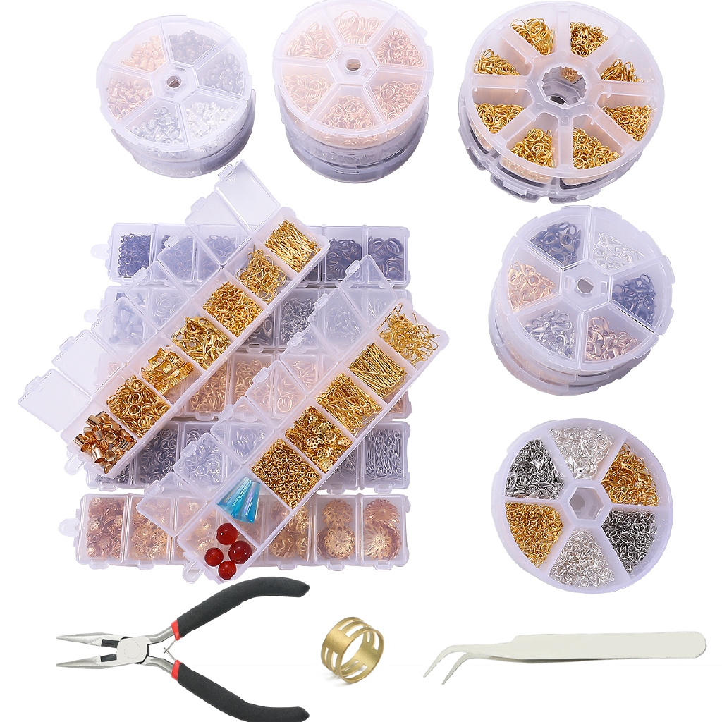 Hạt phụ kiện móc bông tai/ ghim gài dùng làm đồ trang sức thủ công
