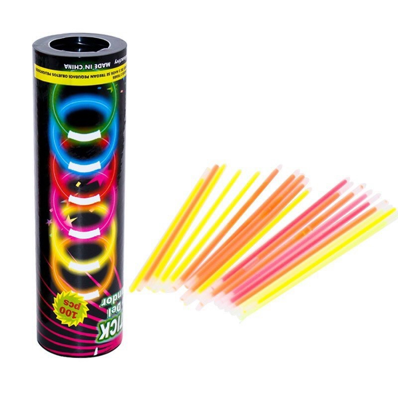 HỘP 100 QUE PHÁT SÁNG DẠ QUANG LIGHTSTICK. DOCHOITHONGMINH