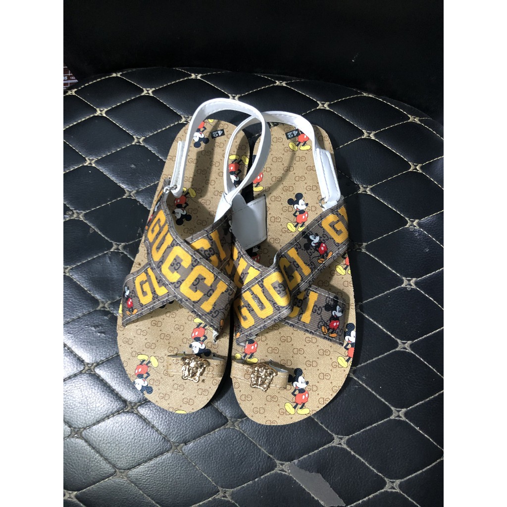 sandal đồng nai sandal quai chéo micky nữ có hậu đế micky bò size từ 35 nữ đến 42 nữ