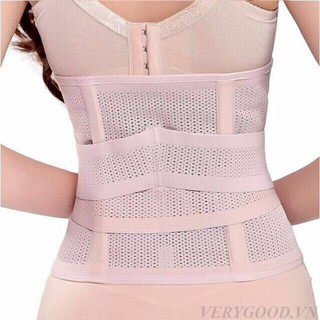 [ Siêu Giảm Mỡ Bụng ] Đai Nịt Bụng Quấn Tan Mỡ Thông Hơi