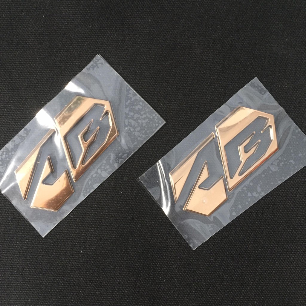 [GIÁ GỐC] TEM DÁN LOGO AB 2020 MẪU MỚI NHẤT THEO XE SIÊU ĐẸP (MÀU BẠC)