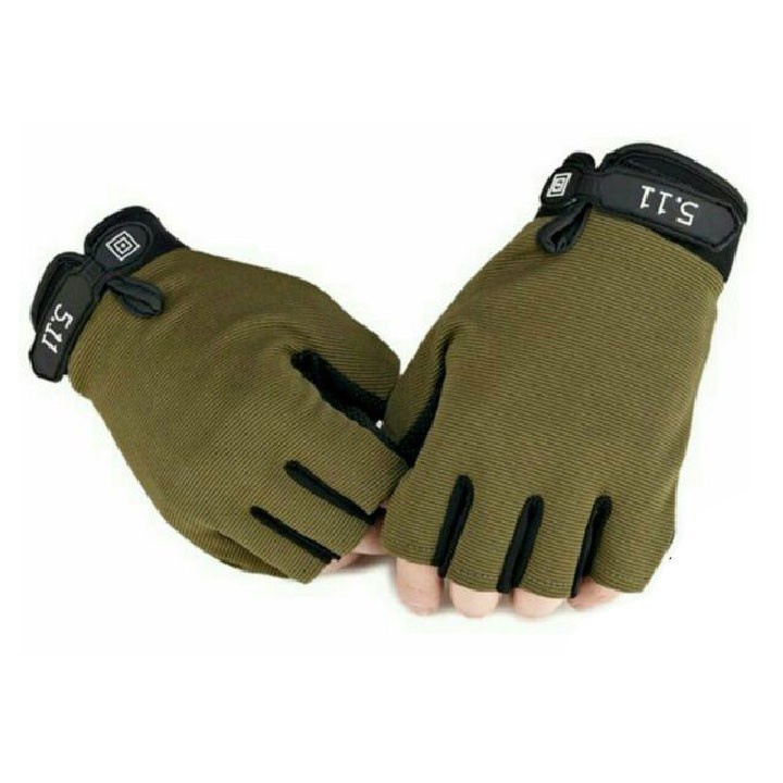 Găng Tay nam ngón cụt 511 đi phượt, đạp xe