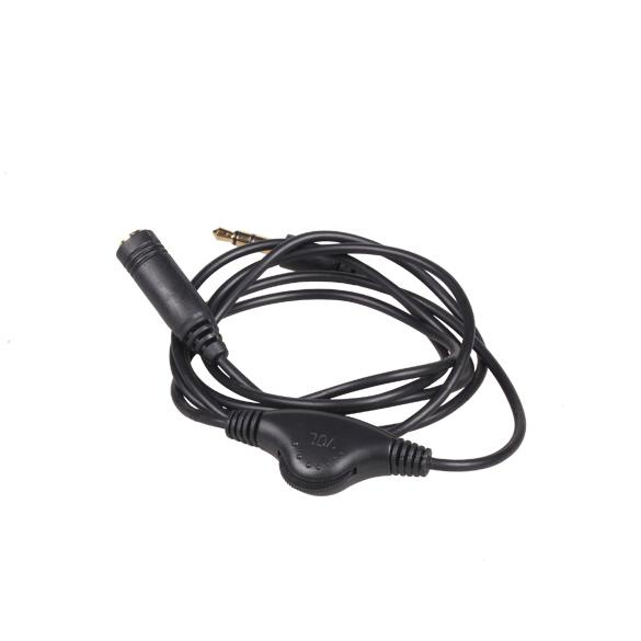 ✪Dây Cáp Nối Dài Tai Nghe 3.5mm 1M Có Nút Điều Chỉnh Âm Lượng