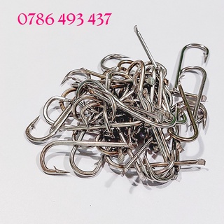 100 Lưỡi Câu Rắn các loại, lưỡi thép đúc không gỉ sét, bén nhại