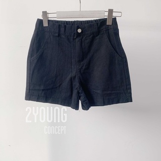 Quần short jean trơn Q603