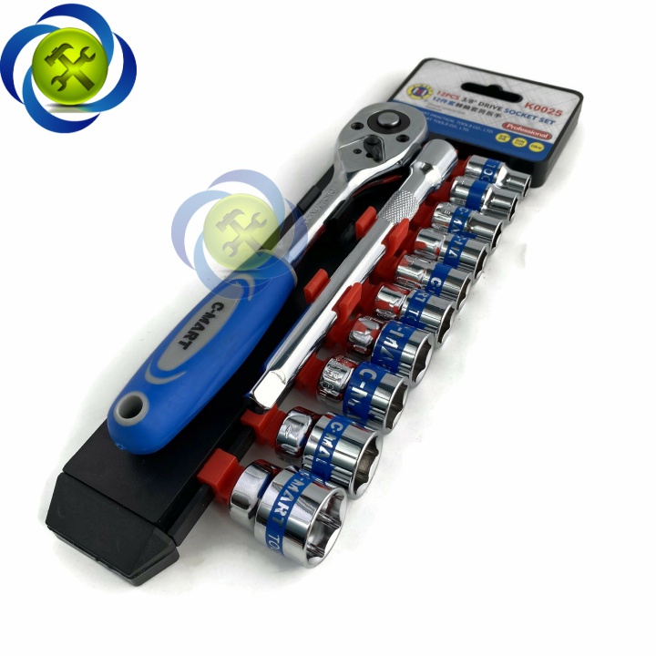 Bộ tuýp 3/8 C-MART K0025 12 chi tiết