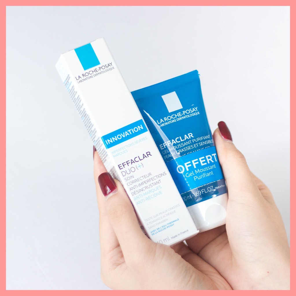 [Cam kết hàng Auth] Kem giảm mụn La Roche-Posay Effaclar Duo+