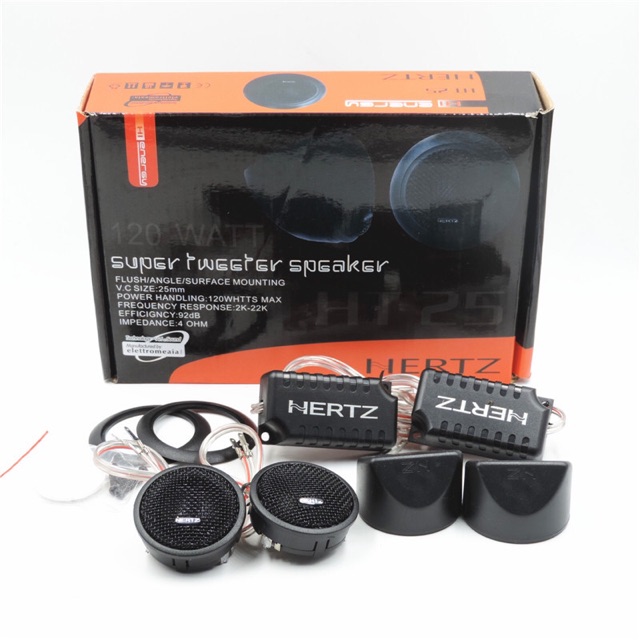 Loa tép Loa trép Loa treble streeper Hertz cho oto ô tô xe hơi chính hãng