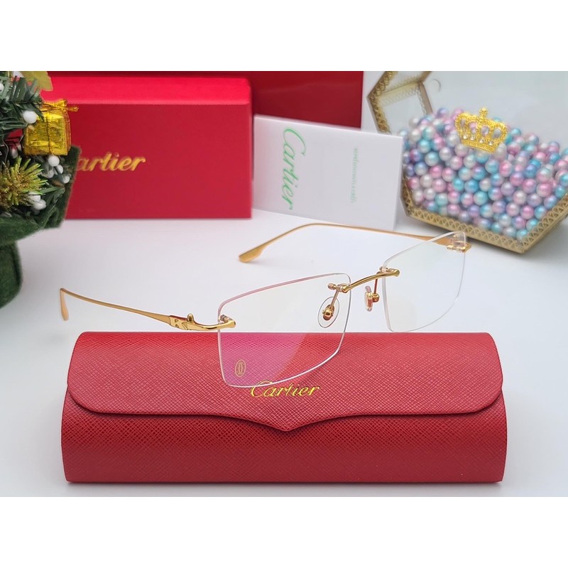 Gọng kính khoan cartier