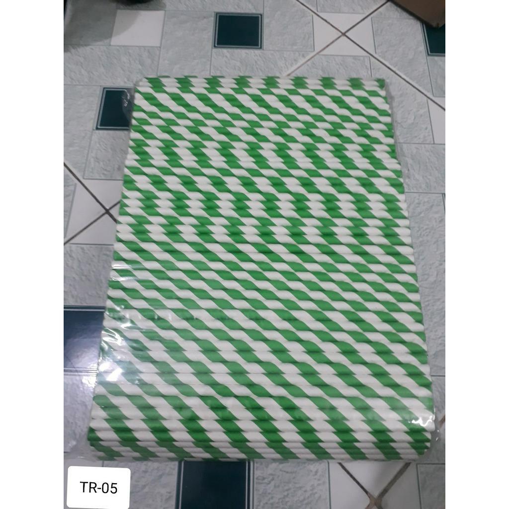 Ống hút giấy thân thiện môi trường,  phi 6, dài 20cm, Bịch 500 ống